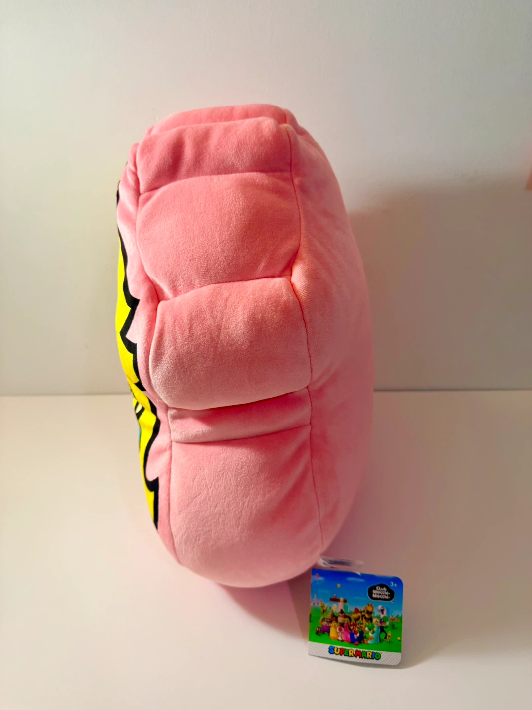 NEW Nintendo Tomy Princess Peach Pink Pillow soft mochi plush - photo 2