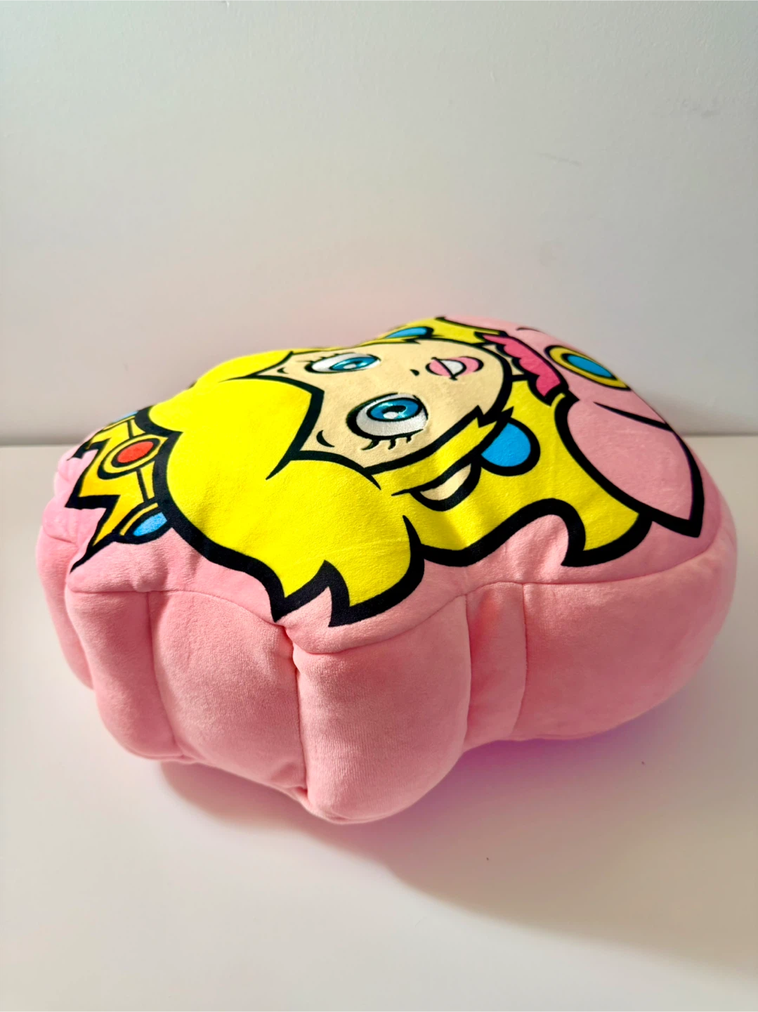NEW Nintendo Tomy Princess Peach Pink Pillow soft mochi plush - photo 4
