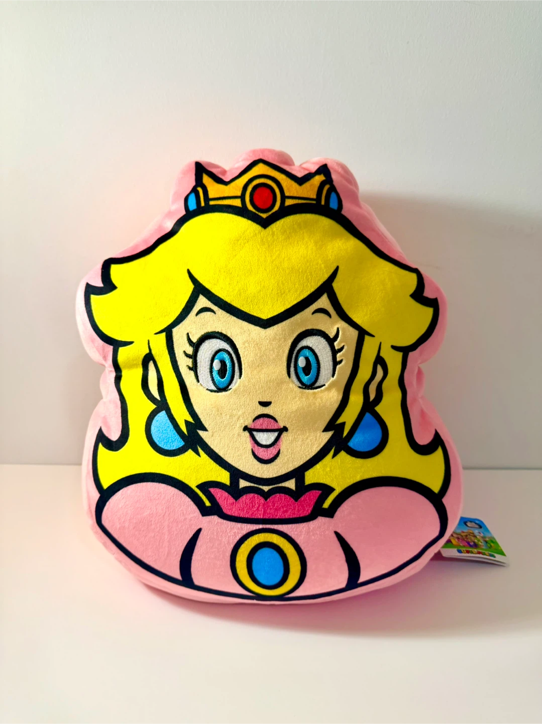NEW Nintendo Tomy Princess Peach Pink Pillow soft mochi plush