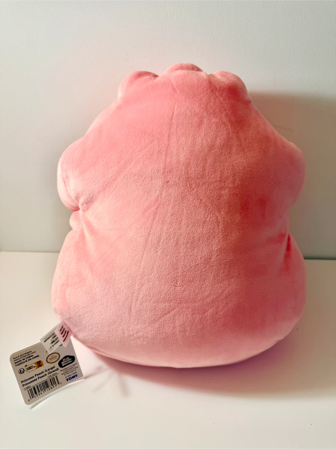 NEW Nintendo Tomy Princess Peach Pink Pillow soft mochi plush - photo 3