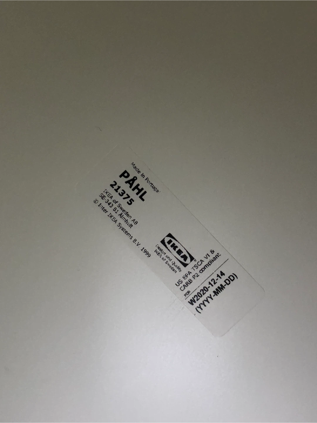 IKEA PÅHL White Desk - photo 4