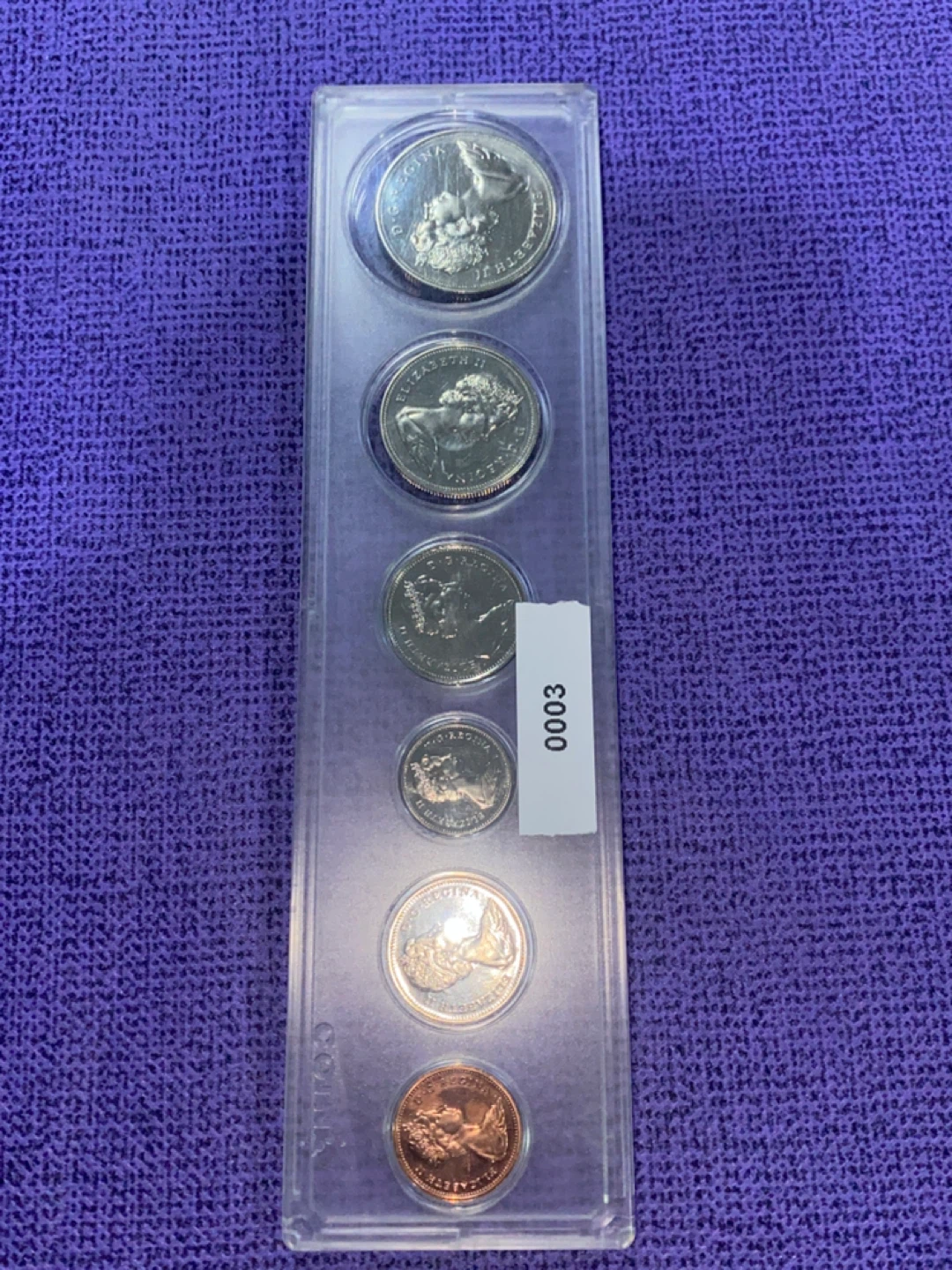 Canadian silver  Coin Set 1973