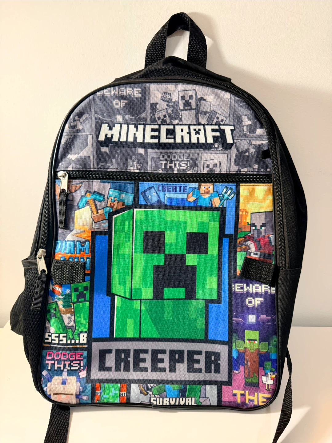 Minecraft Backpack School Bag - Brand New without Tags