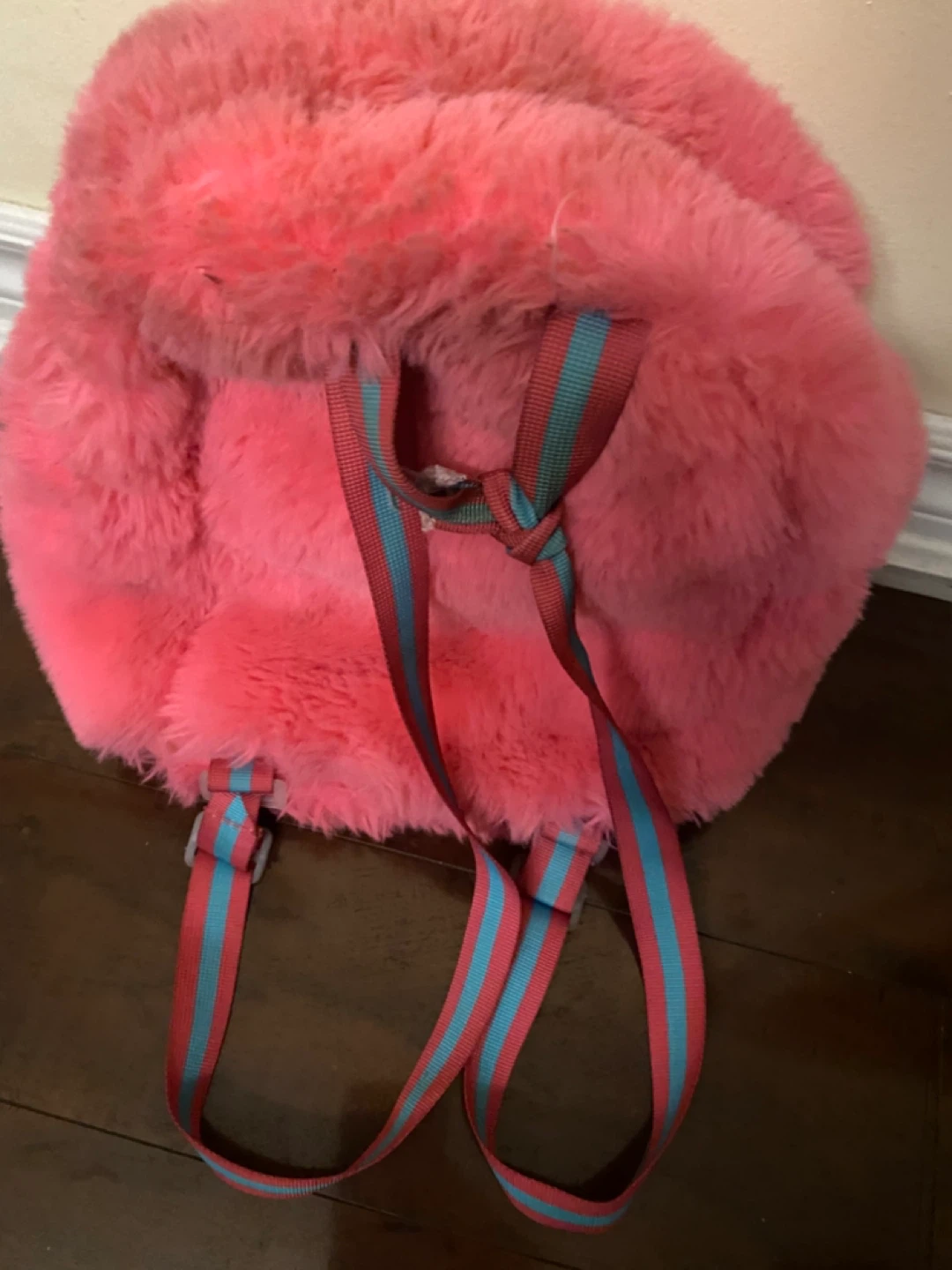 Pink Fuzzy Backpack - photo 2