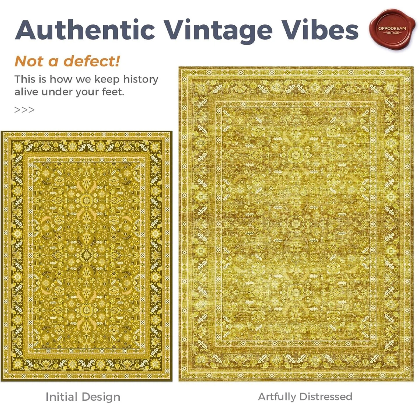Oppodream Vintage Vibes Area Rug - photo 3