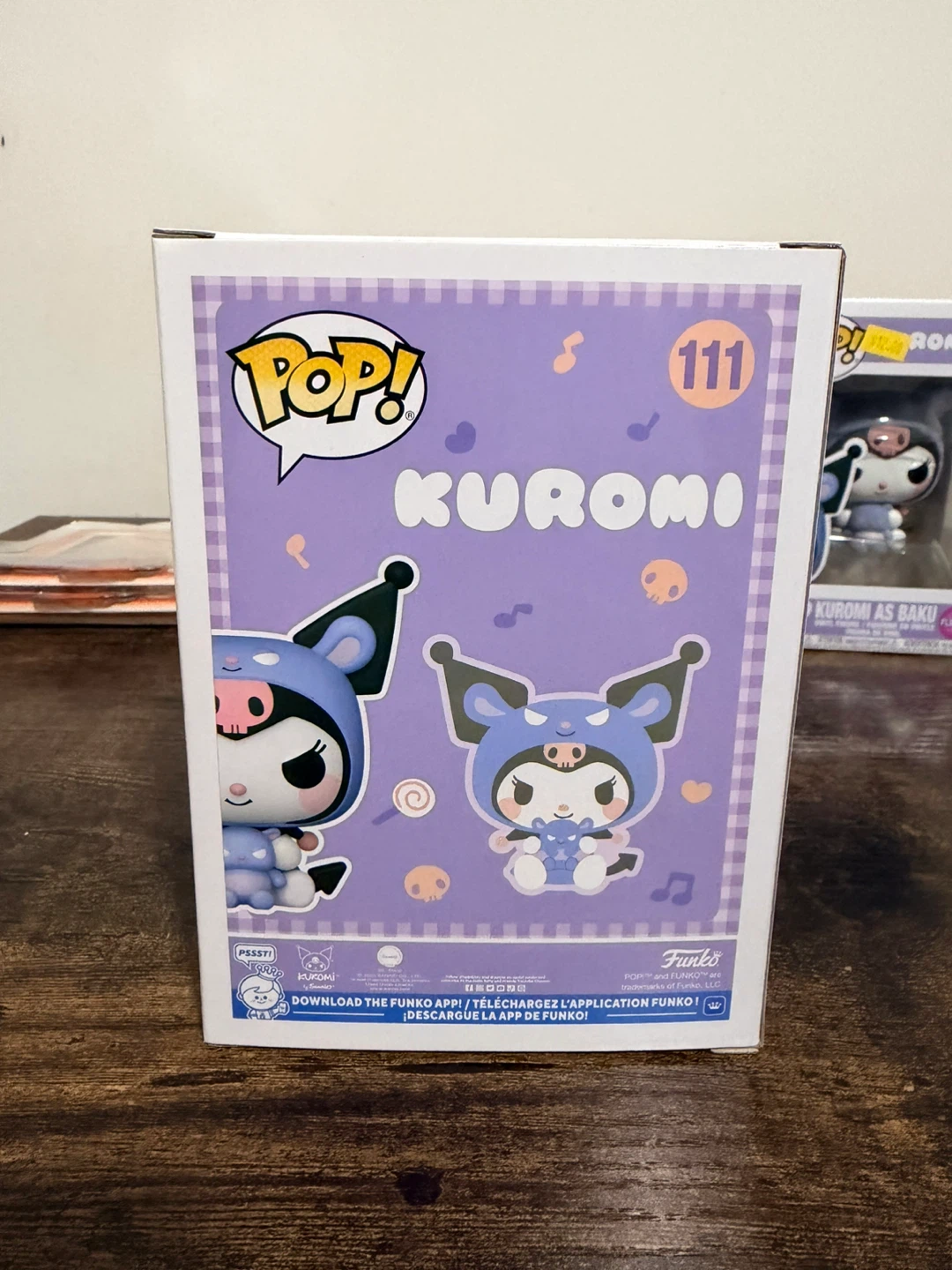 Funko Pop Kuromi as Baku - Flocked BNew - photo 2