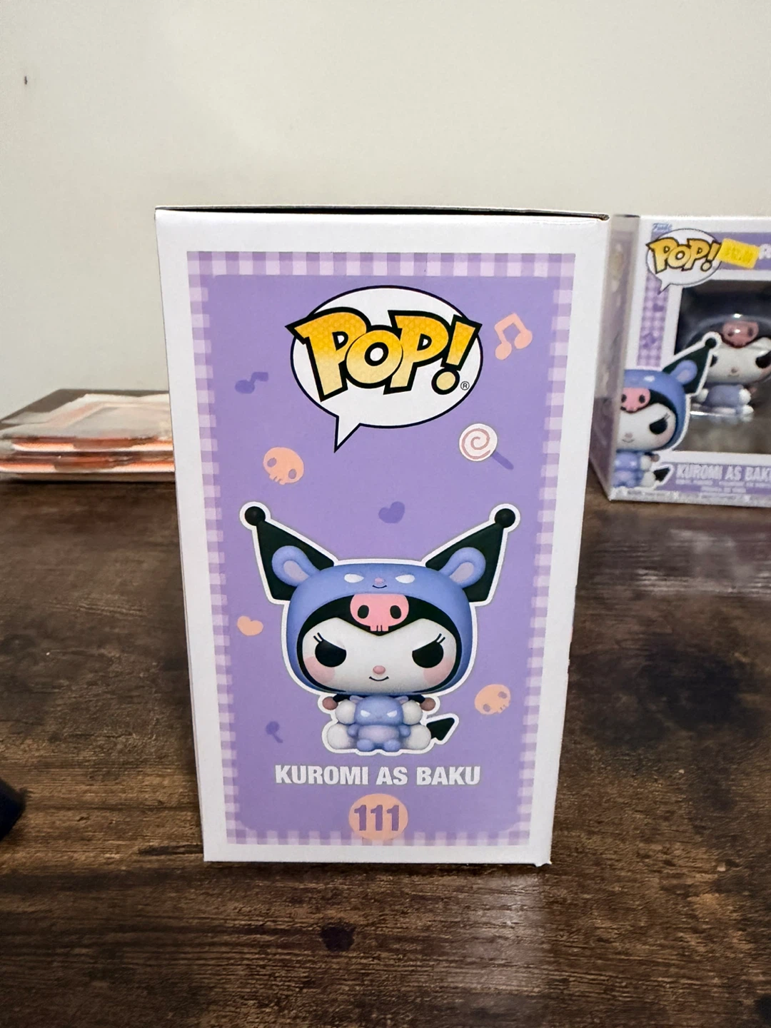 Funko Pop Kuromi as Baku - Flocked BNew - photo 3