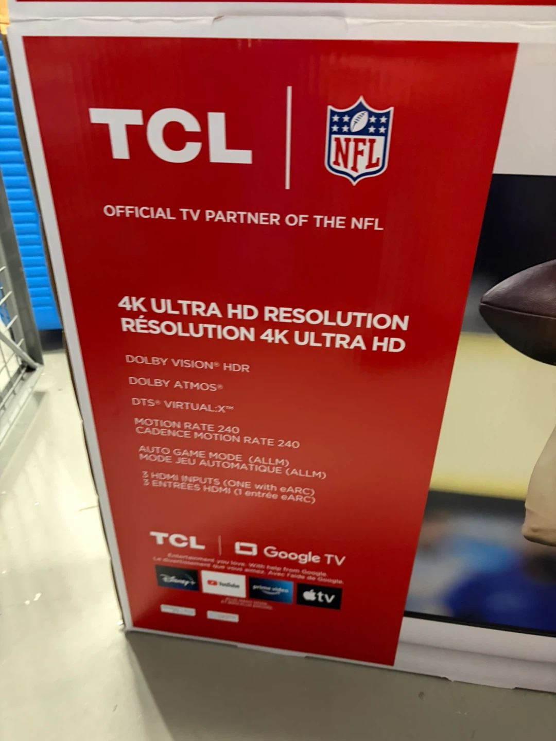 TCL 43S450G-CA 43" 4K Ultra HD Google TV - photo 4