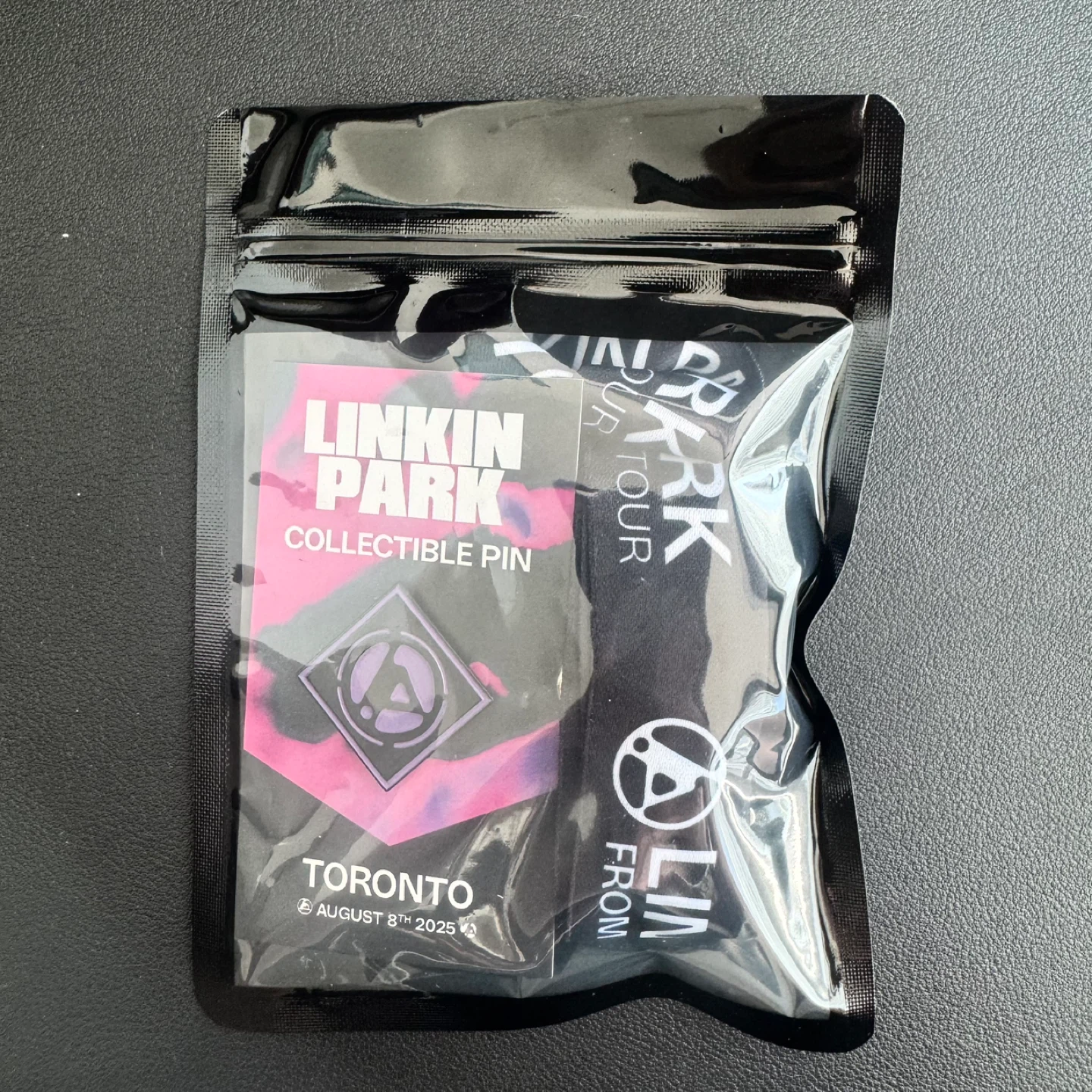 Linkin Park Pin and Lanyard Toronto exclusive