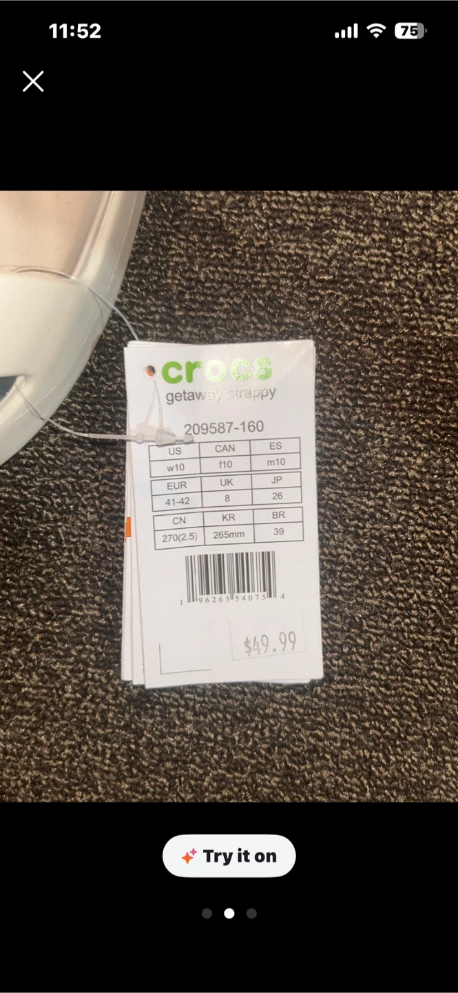 Crocs Getaway Strappy Sandals - Women's US 10 - photo 3