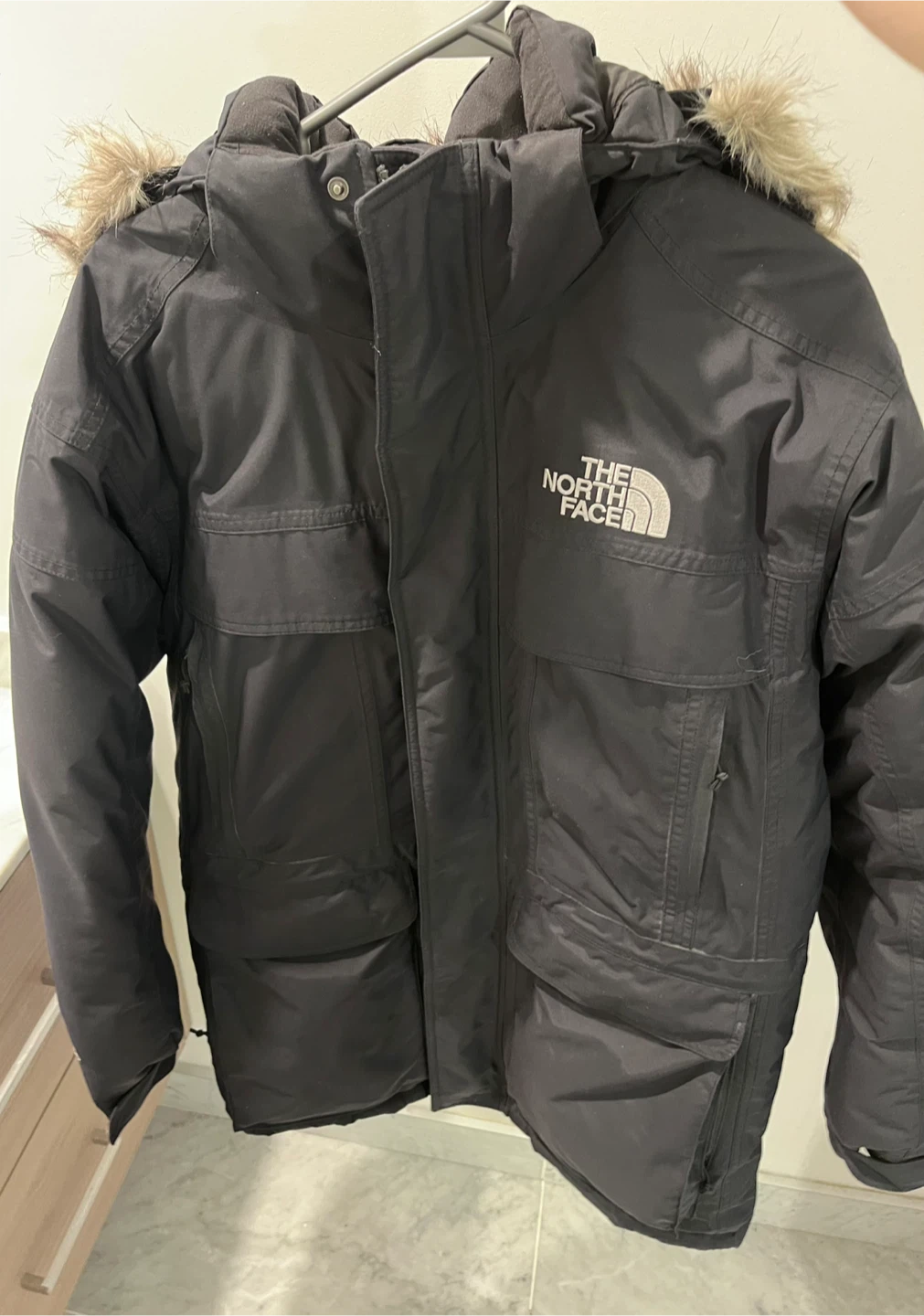 The North Face Black Parka (Small Size)