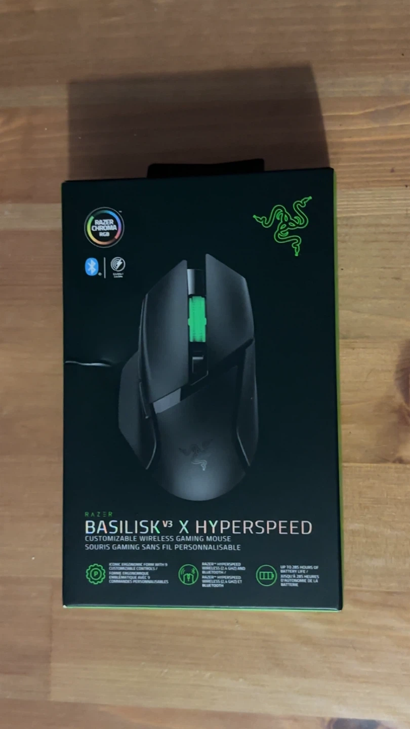 Razer Basilisk v3 X Hyperspeed Wireless Gaming Mouse