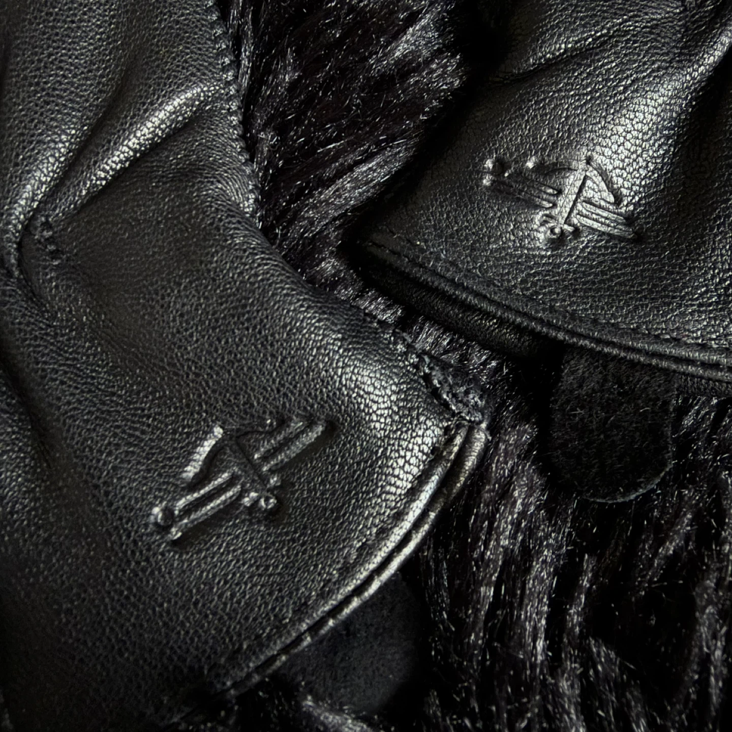 Dockers Black Leather Gloves - XL - photo 3