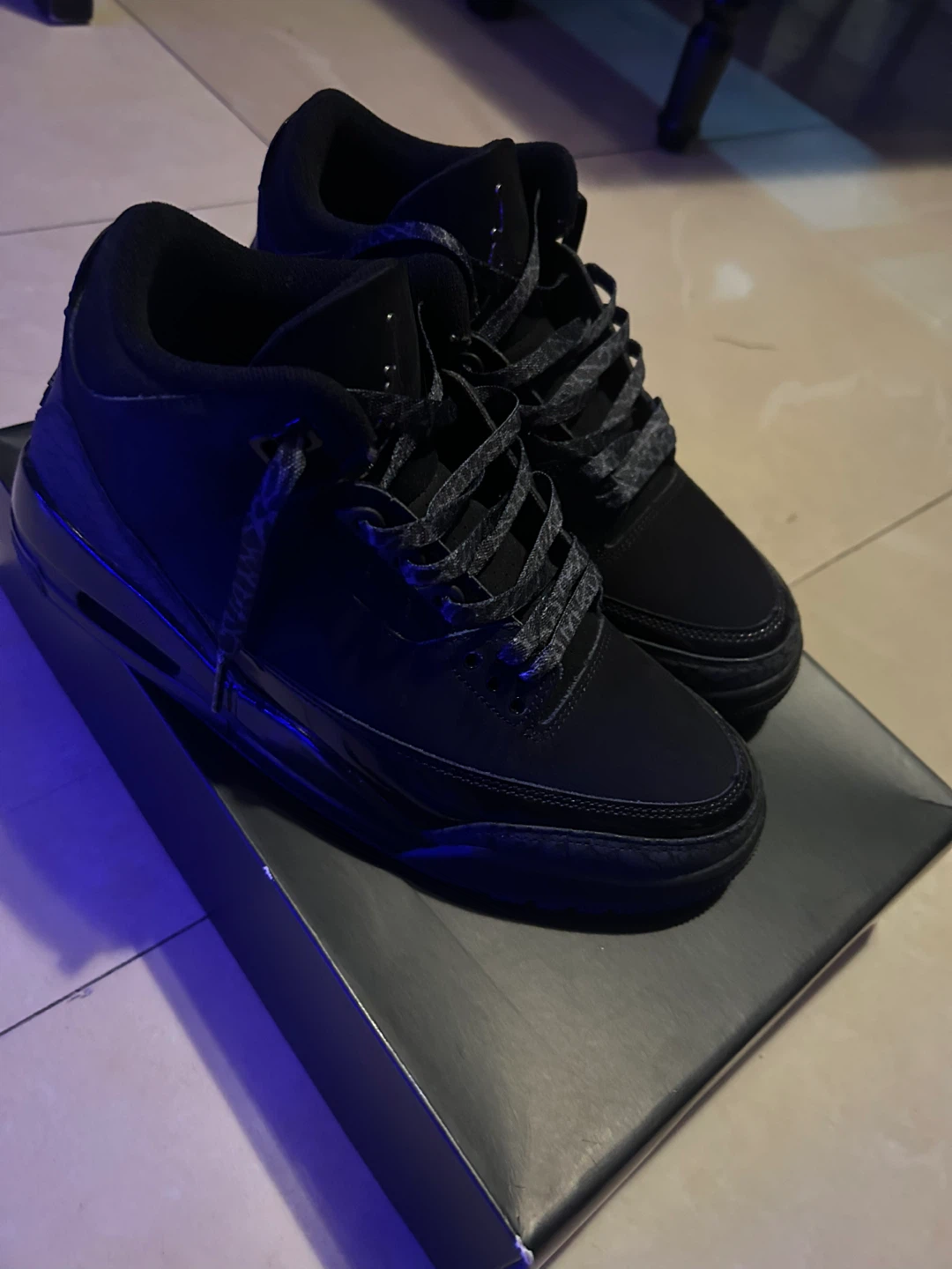 Air Jordan 3 Retro Black Cat NEGOTIABLE - photo 2
