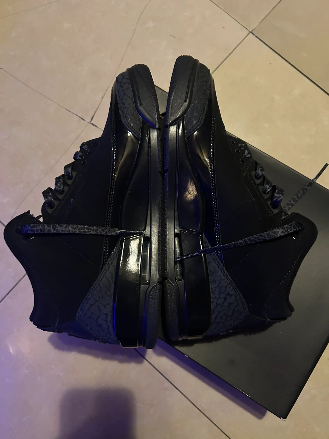 Air Jordan 3 Retro Black Cat NEGOTIABLE - photo 4