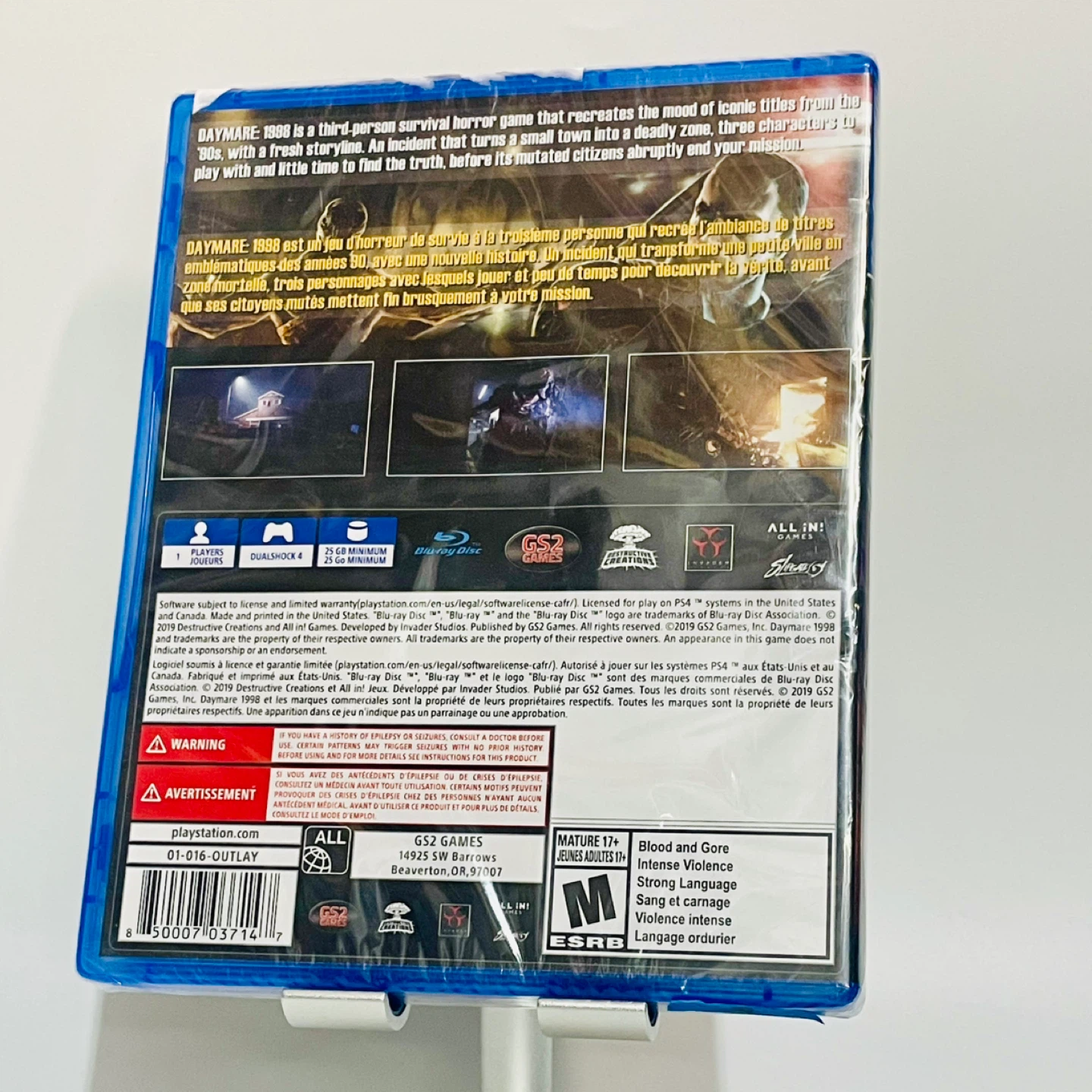 Daymare: 1998 (PS4) NEW - photo 2