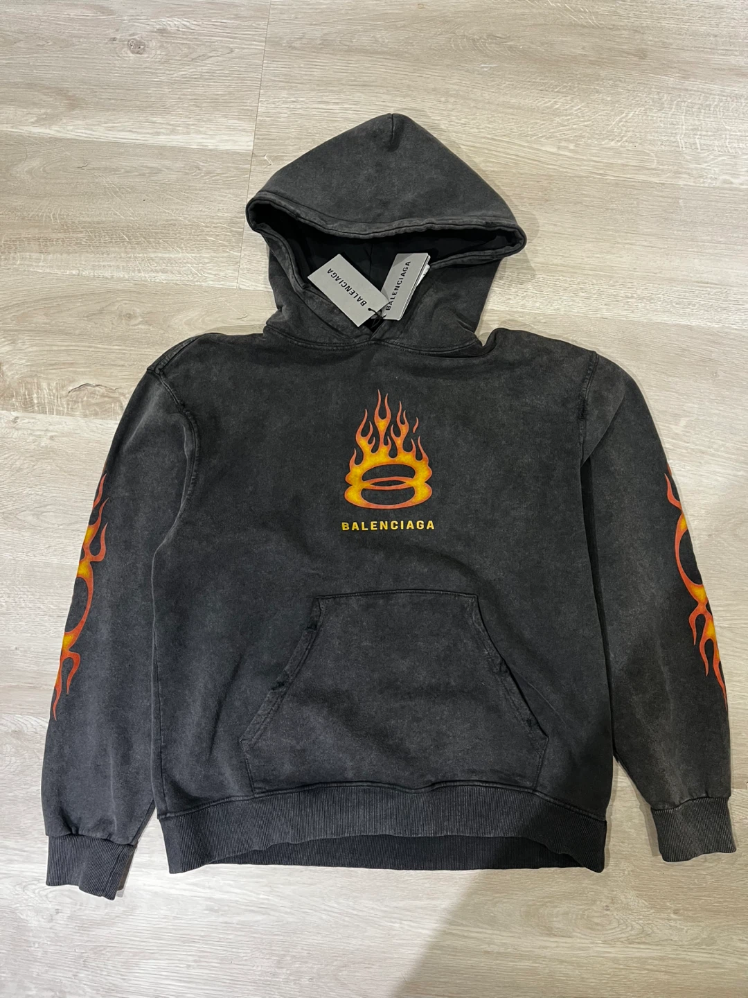 Balenciaga unity flame hoodie