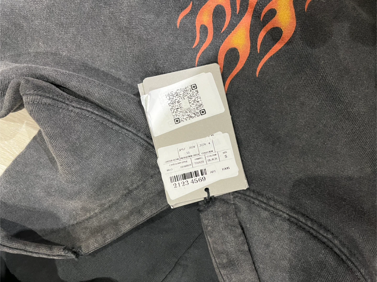 Balenciaga unity flame hoodie - photo 4