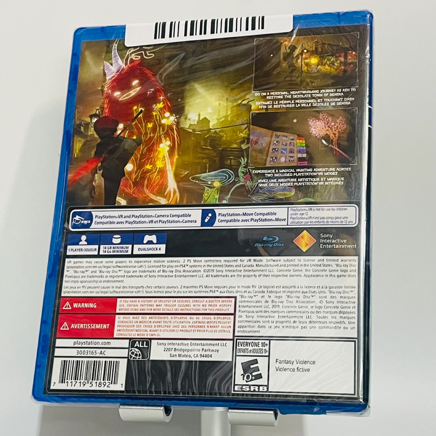 Concrete Genie PS4 Game (New) - photo 2