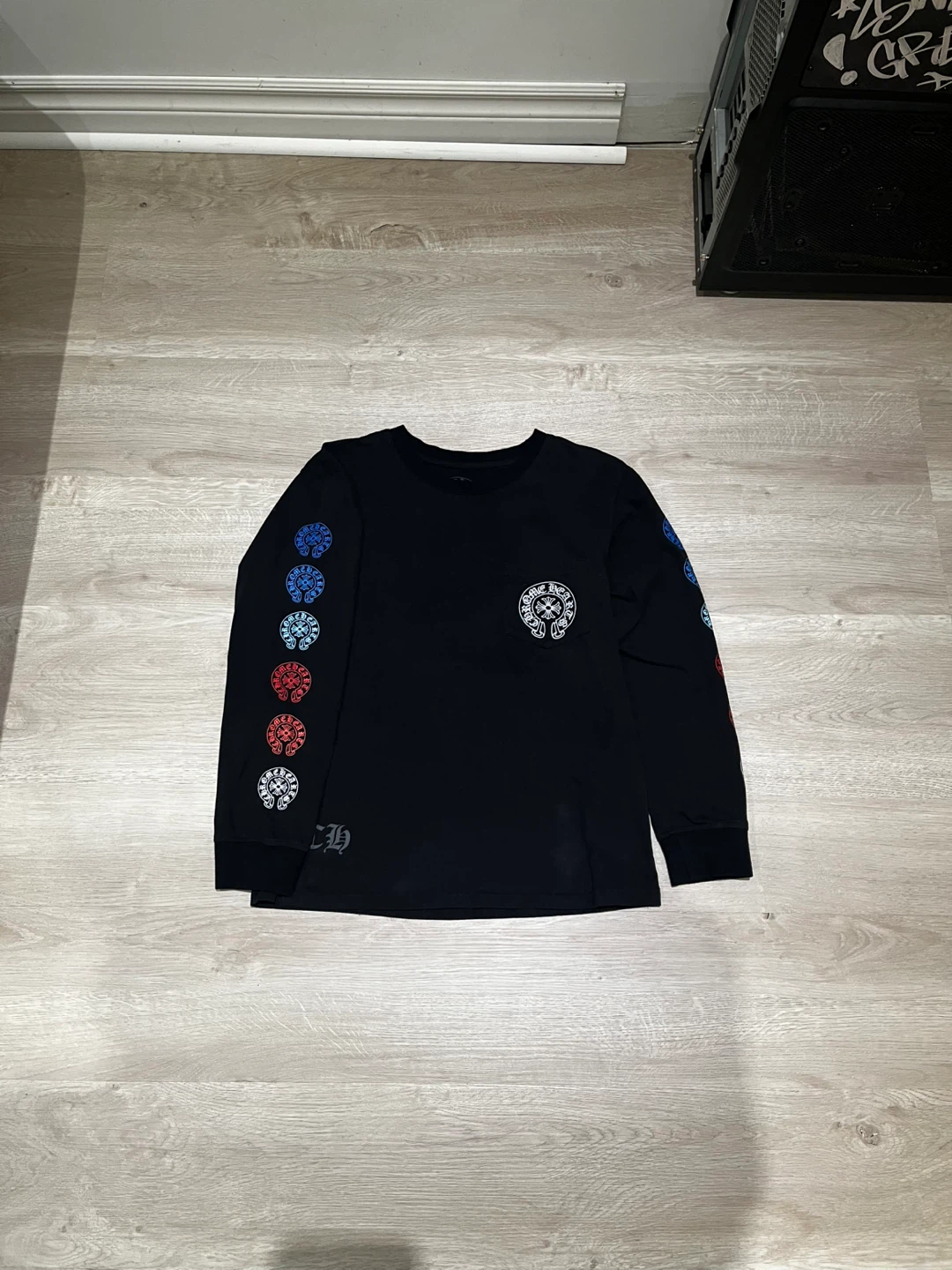 Chrome Hearts Black Long Sleeve Shirt