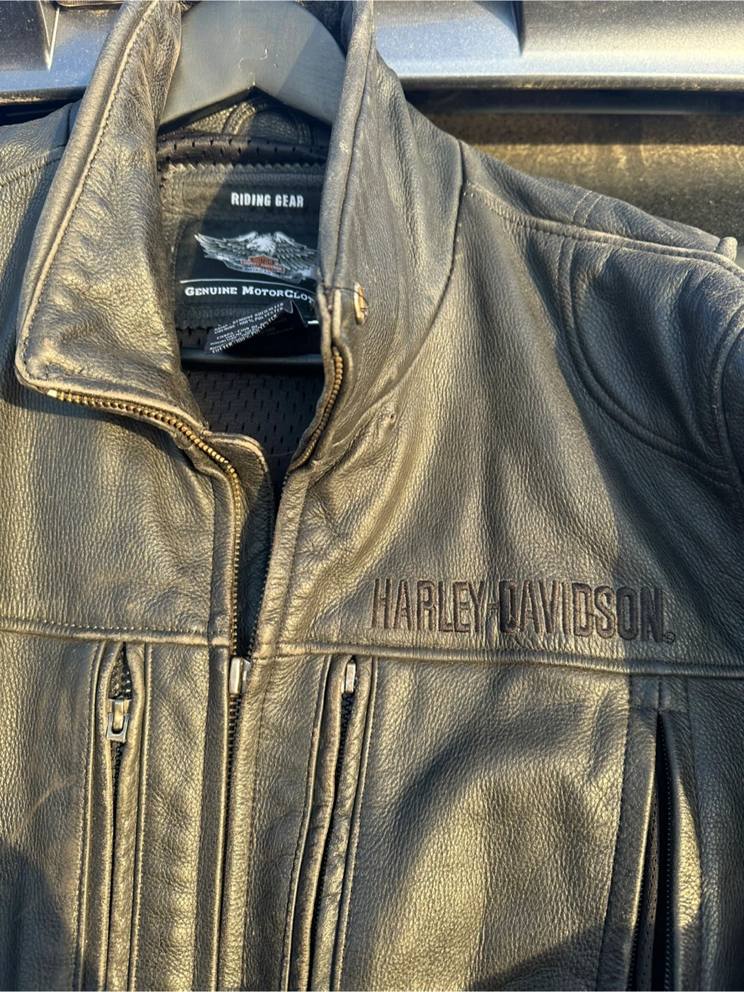 Harley Davidson Leather Motorcycle Jacket