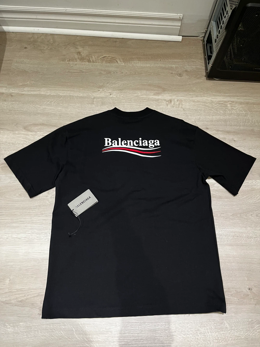 Balenciaga Black campaign tshirt - photo 2