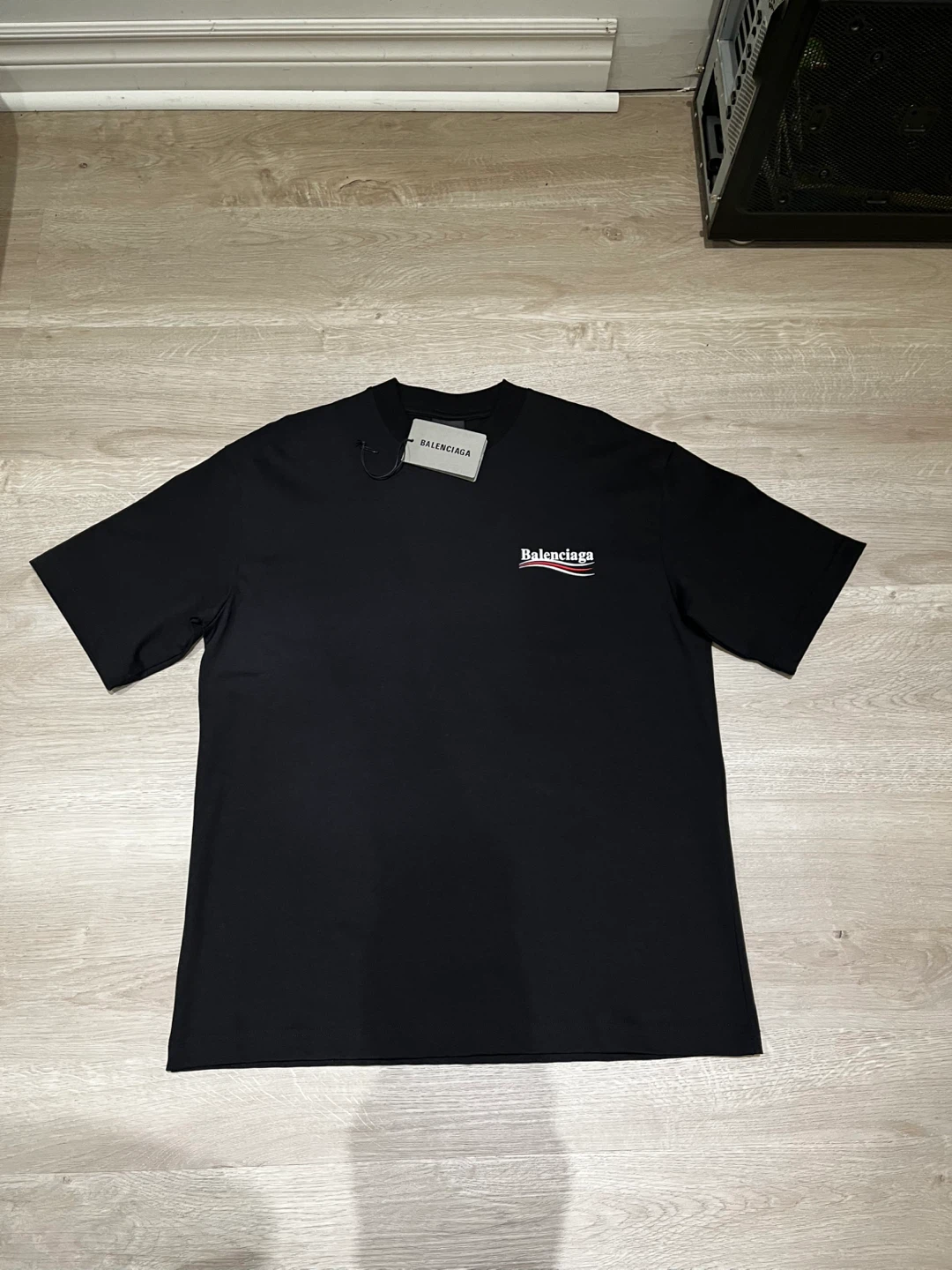 Balenciaga Black campaign tshirt