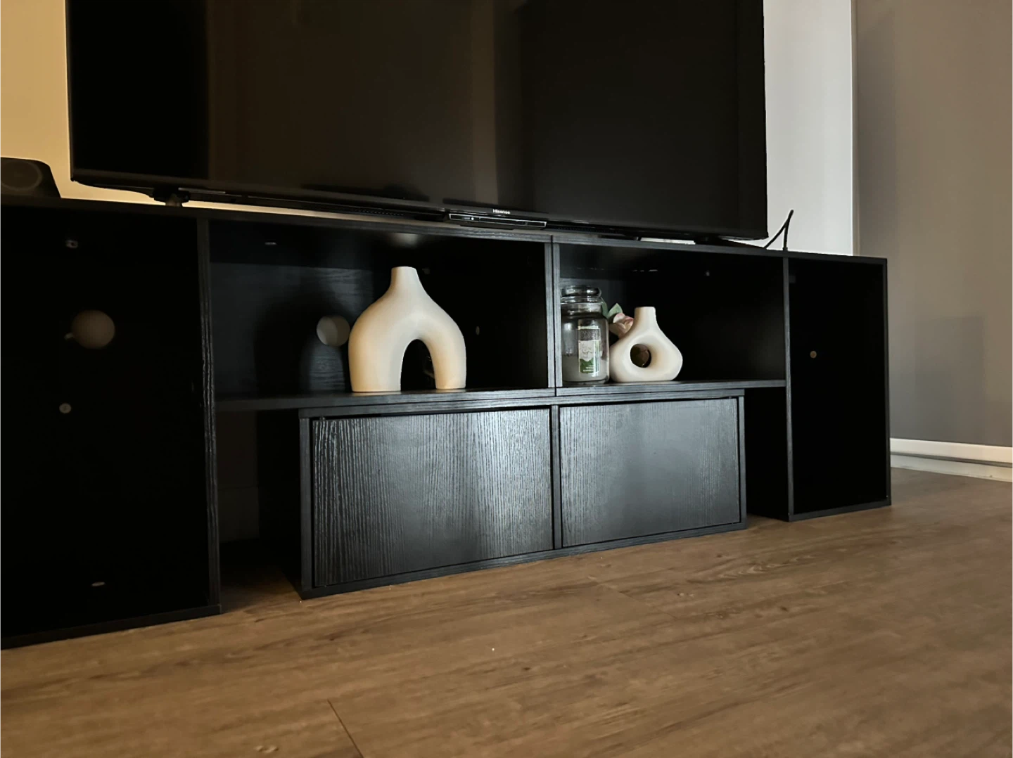 Black TV Stand