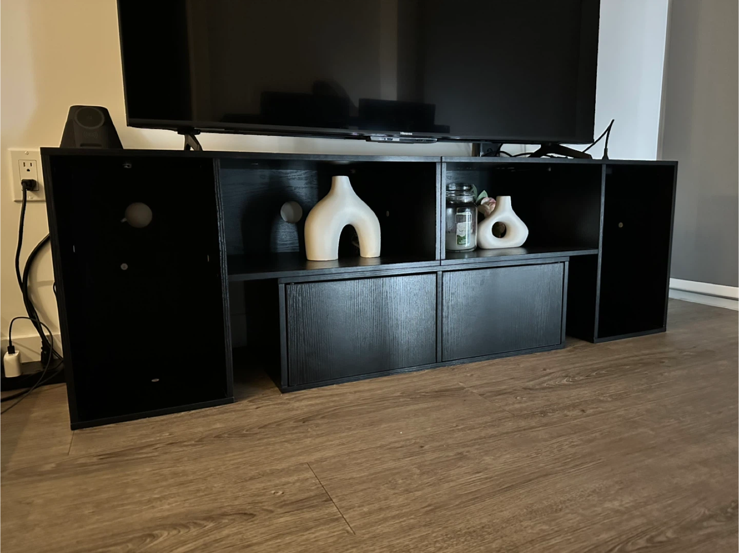 Black TV Stand - photo 2