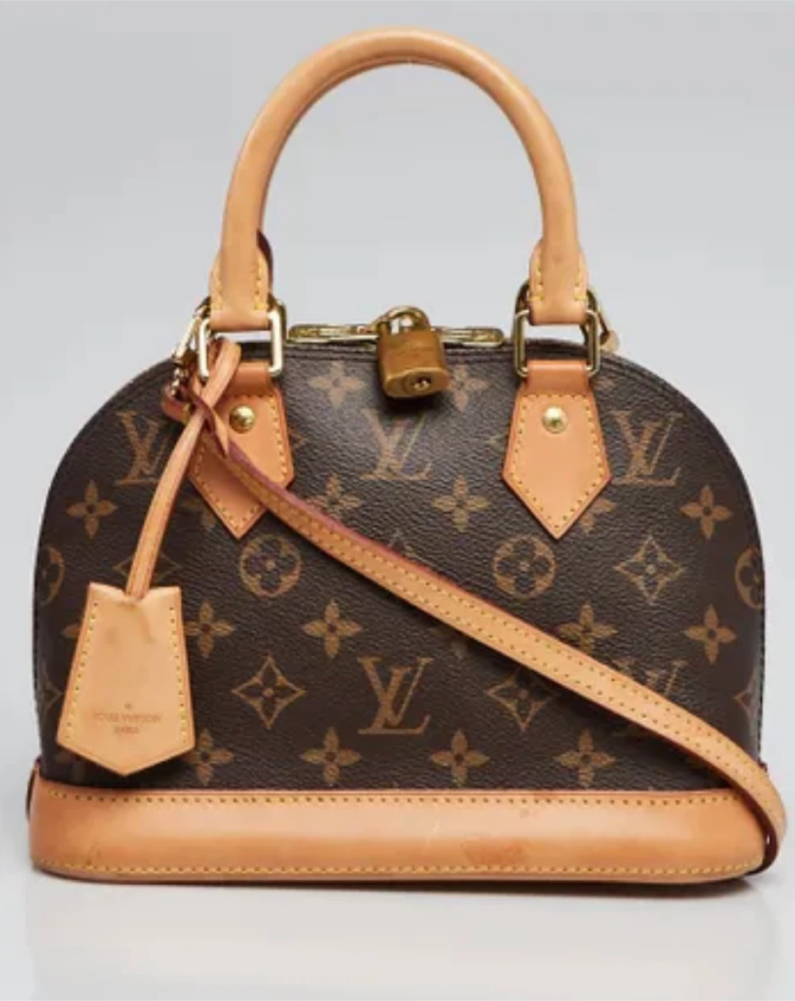 💯 Authentic Louis Vuitton Alma BB crossbody/top handle purse