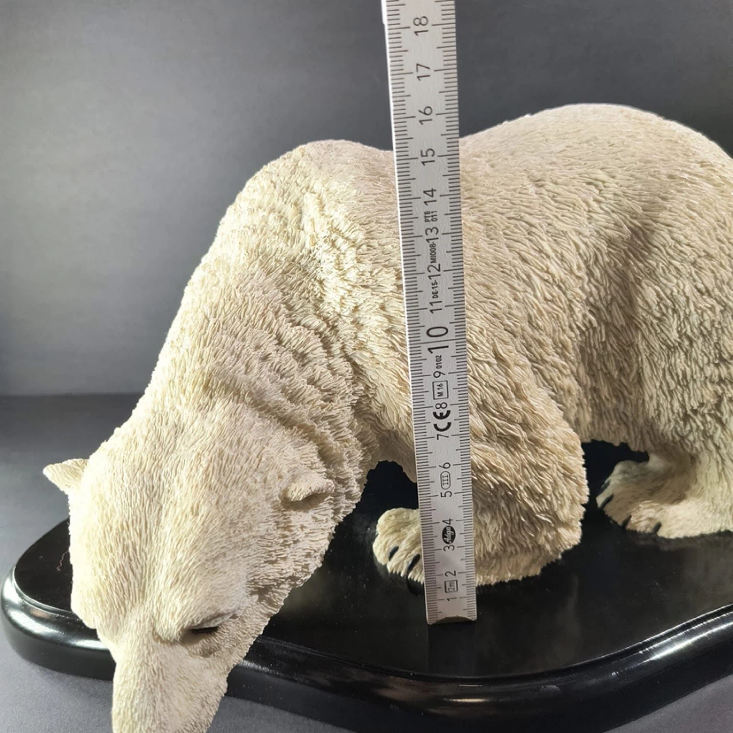 Polar Bear Sculpture | Signed Northern Tital | Large Decor Piece - photo 4