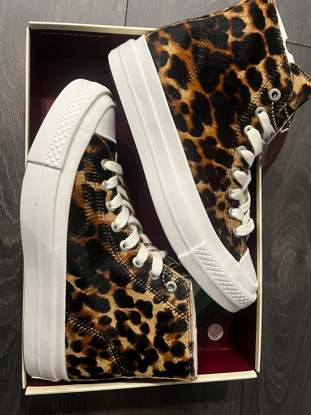 🐆 Converse First String: Leopard Heritage High-Top - photo 3
