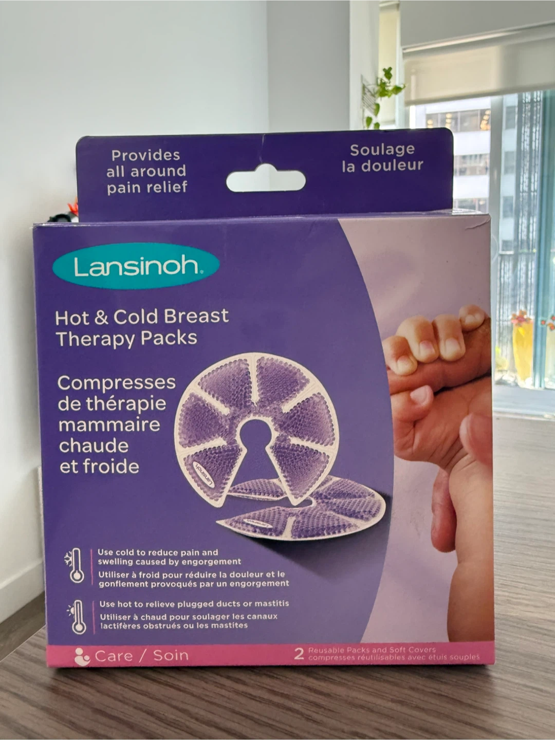Lansinoh Hot & Cold Breast Therapy Packs