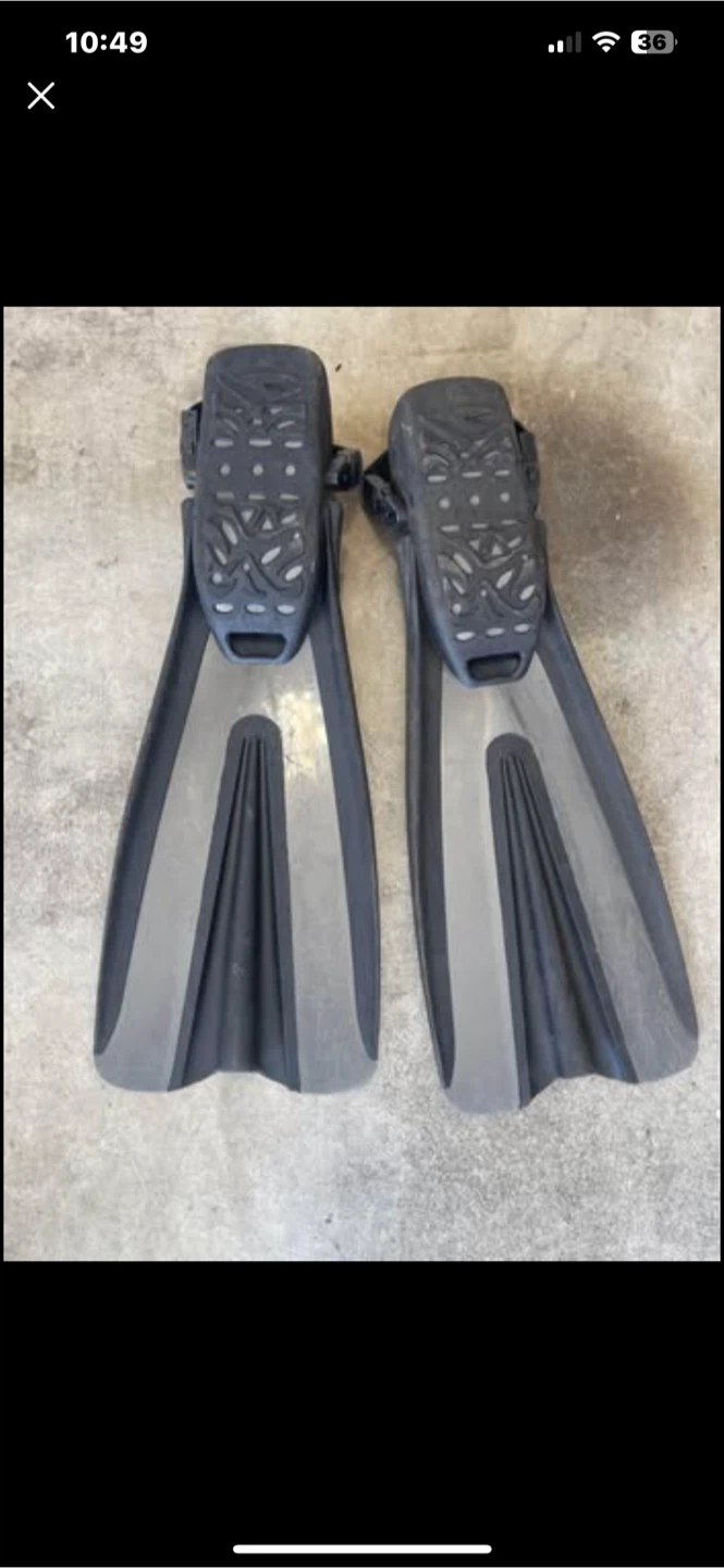 H2Odyssey Thruster Fins.  size XL - photo 5