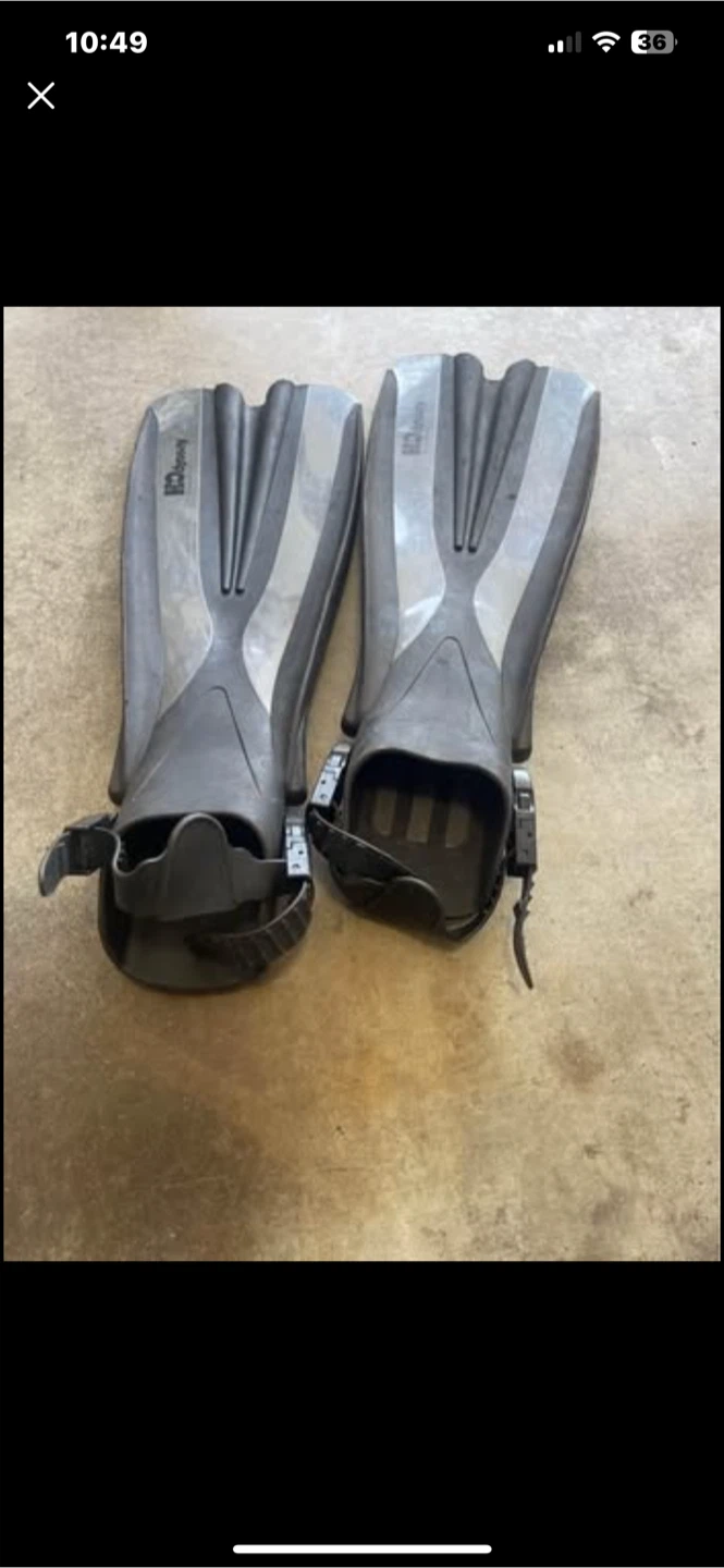 H2Odyssey Thruster Fins.  size XL - photo 4