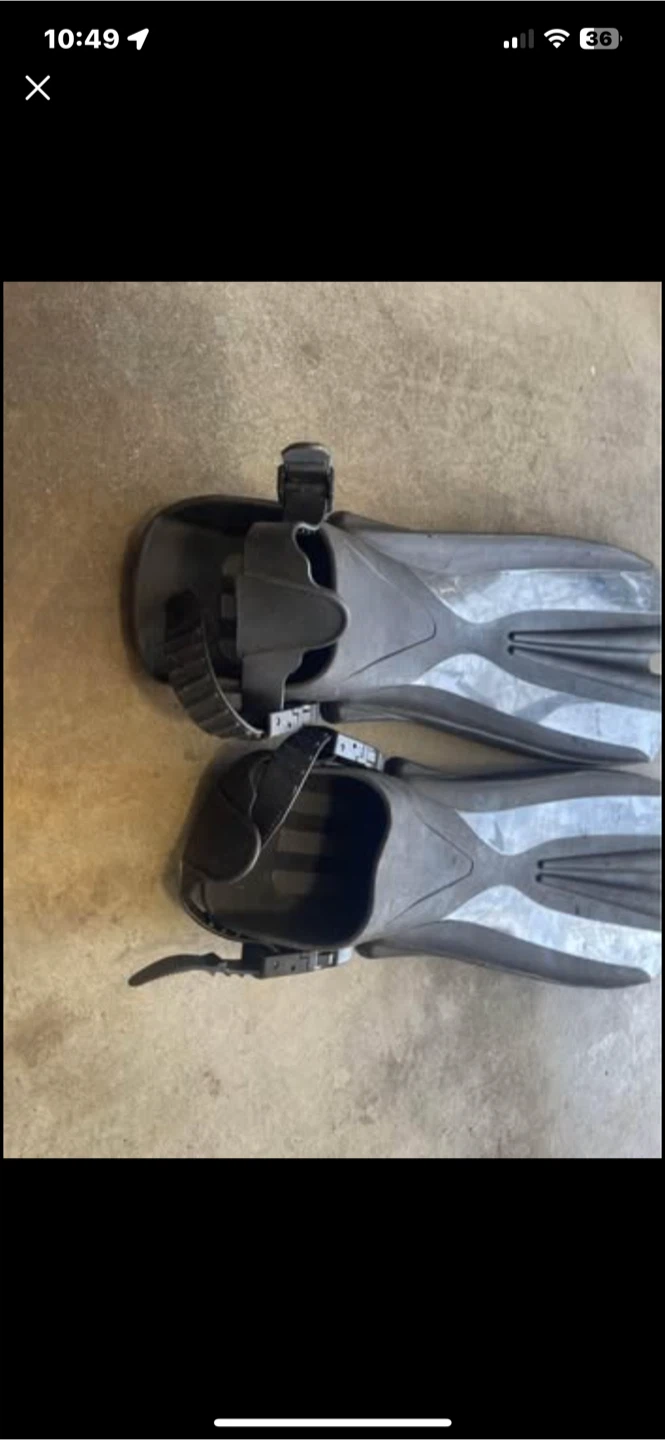 H2Odyssey Thruster Fins.  size XL - photo 3