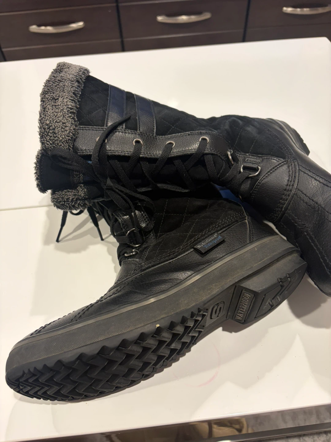 Skechers Hydro-Charge Waterproof Black Boots - photo 5