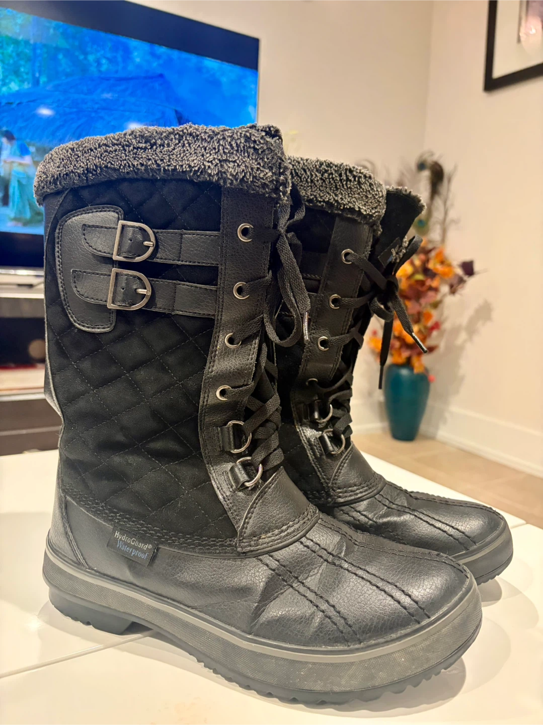 Skechers Hydro-Charge Waterproof Black Boots - photo 2