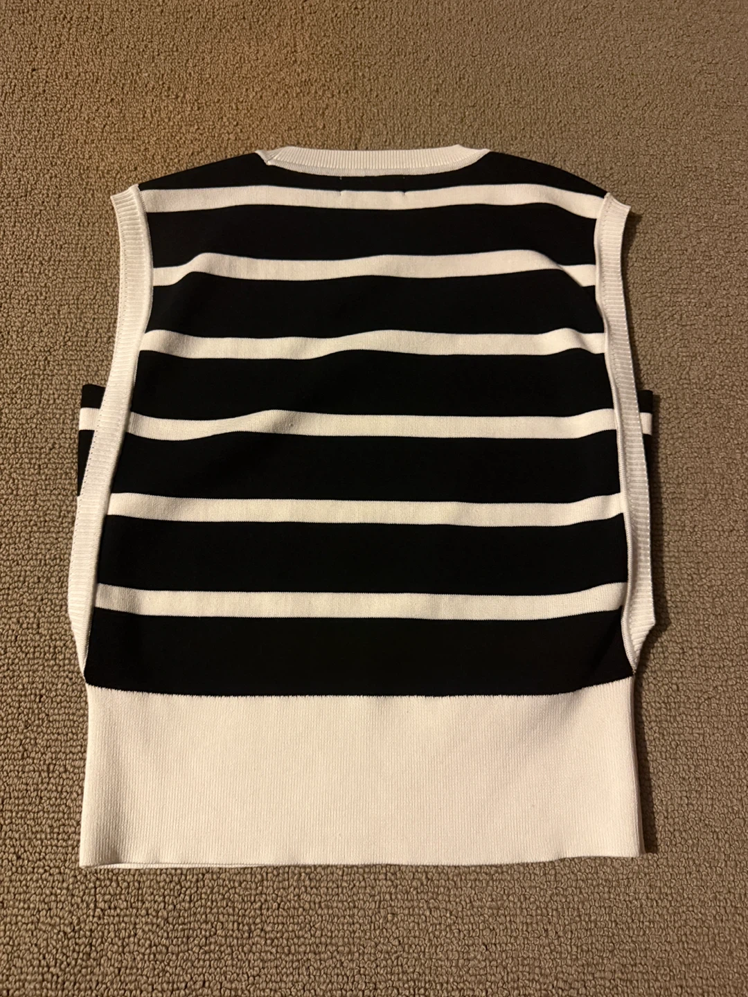 Karl Lagerfeld Striped Knit Vest - photo 2