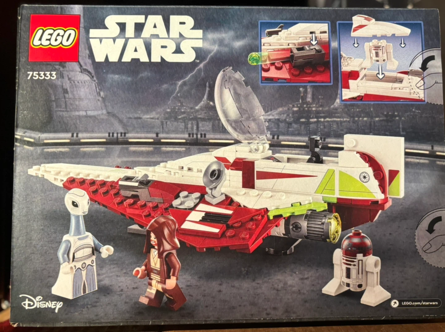 LEGO Star Wars Obi-Wan Kenobi's Jedi Starfighter 75333