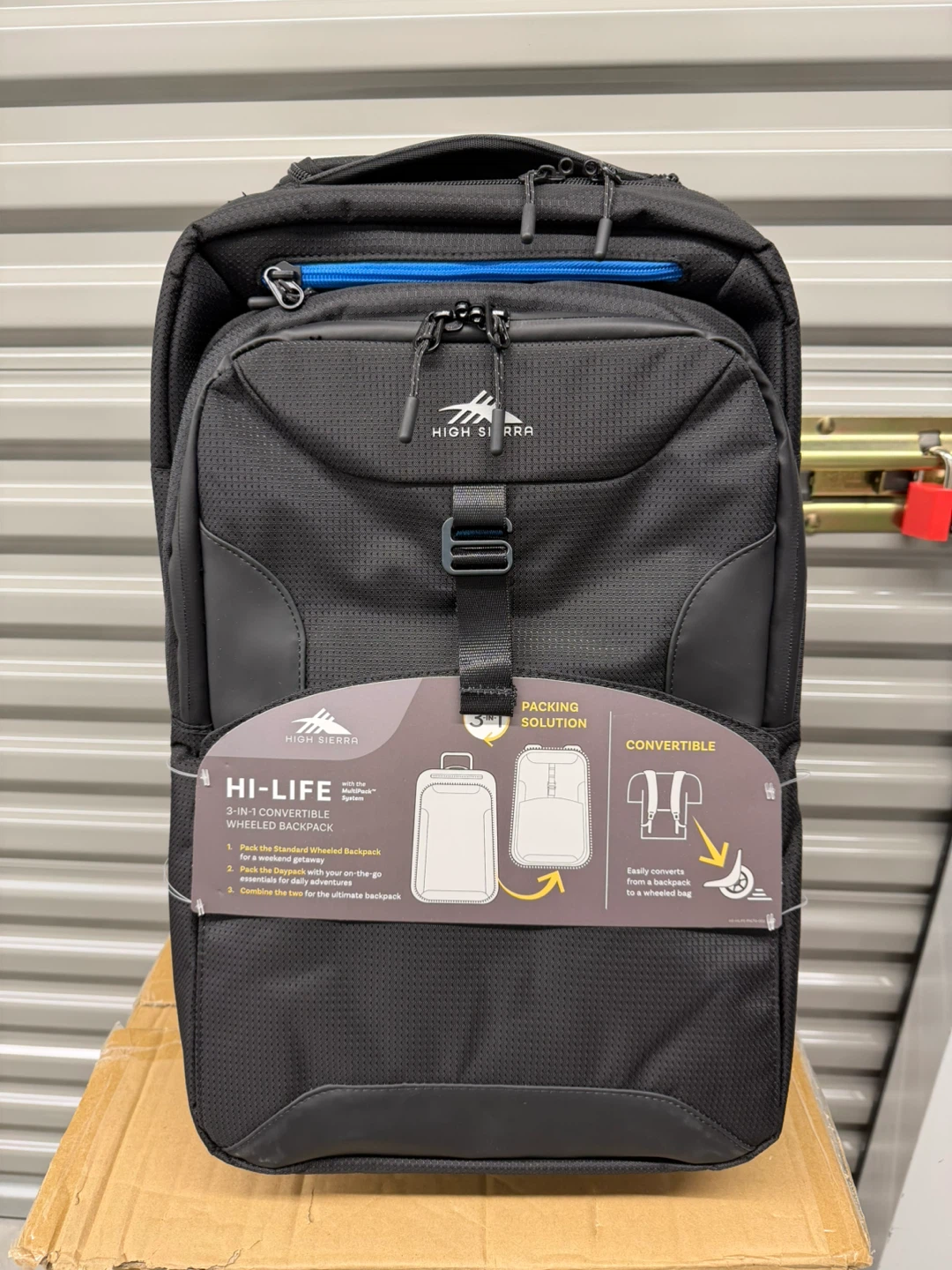 High Sierra Hi‑Life 3‑in‑1 Convertible Wheeled Backpack (17") - photo 2