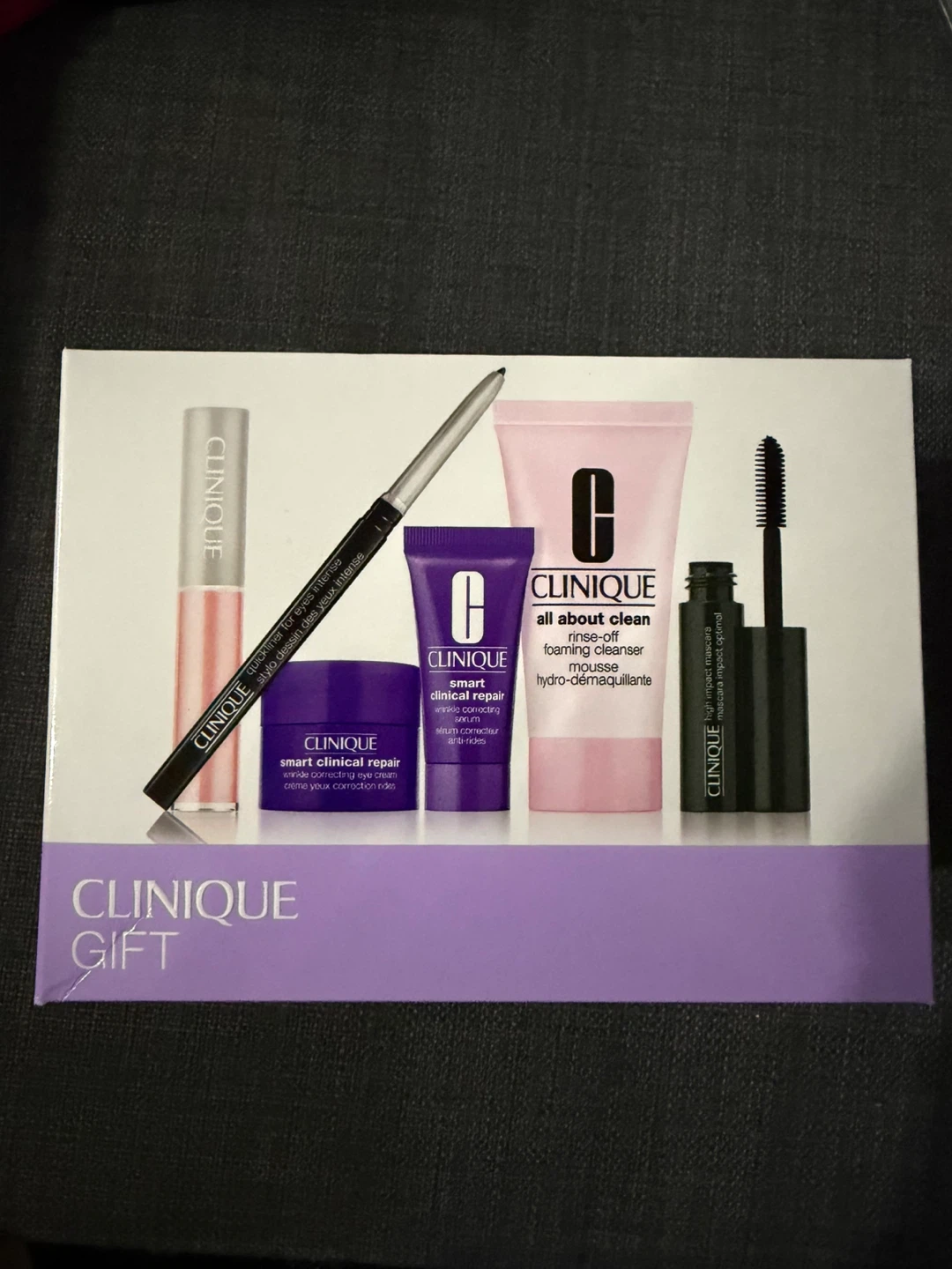 Clinique Gift Set - All About Clean, Wrinkle Cream