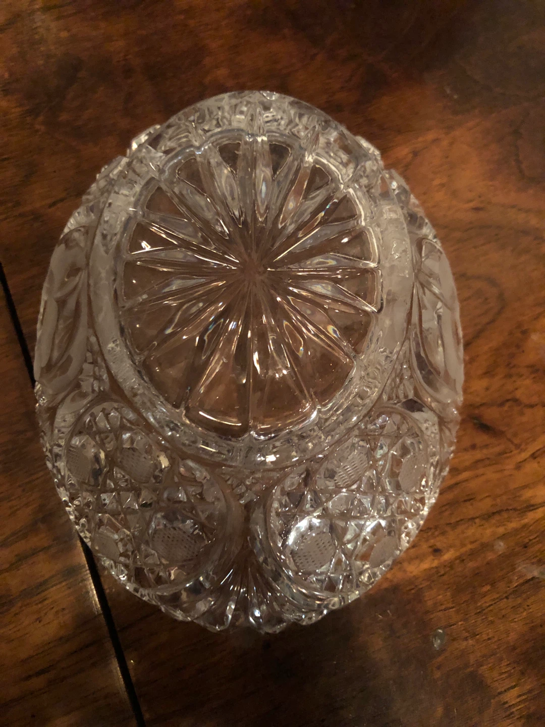 Vintage Clear Glass Bowl - photo 3