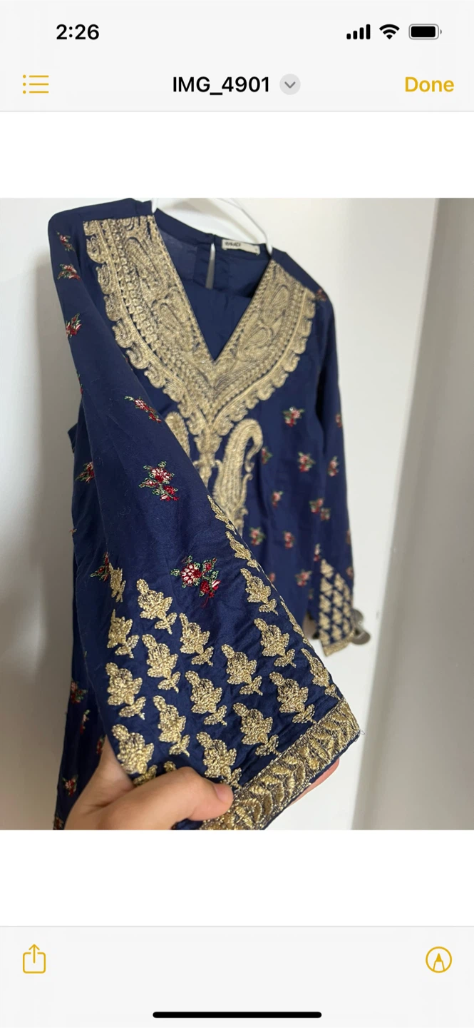 Khaadi brand Embroidered dress