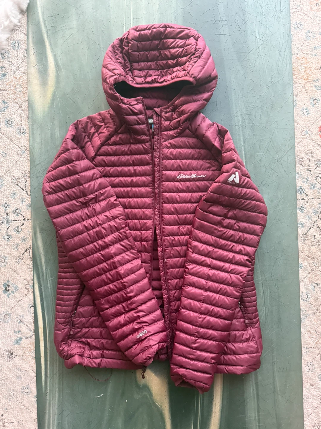 Eddie Bauer EB800 Down Puffer Jacket - Women's M