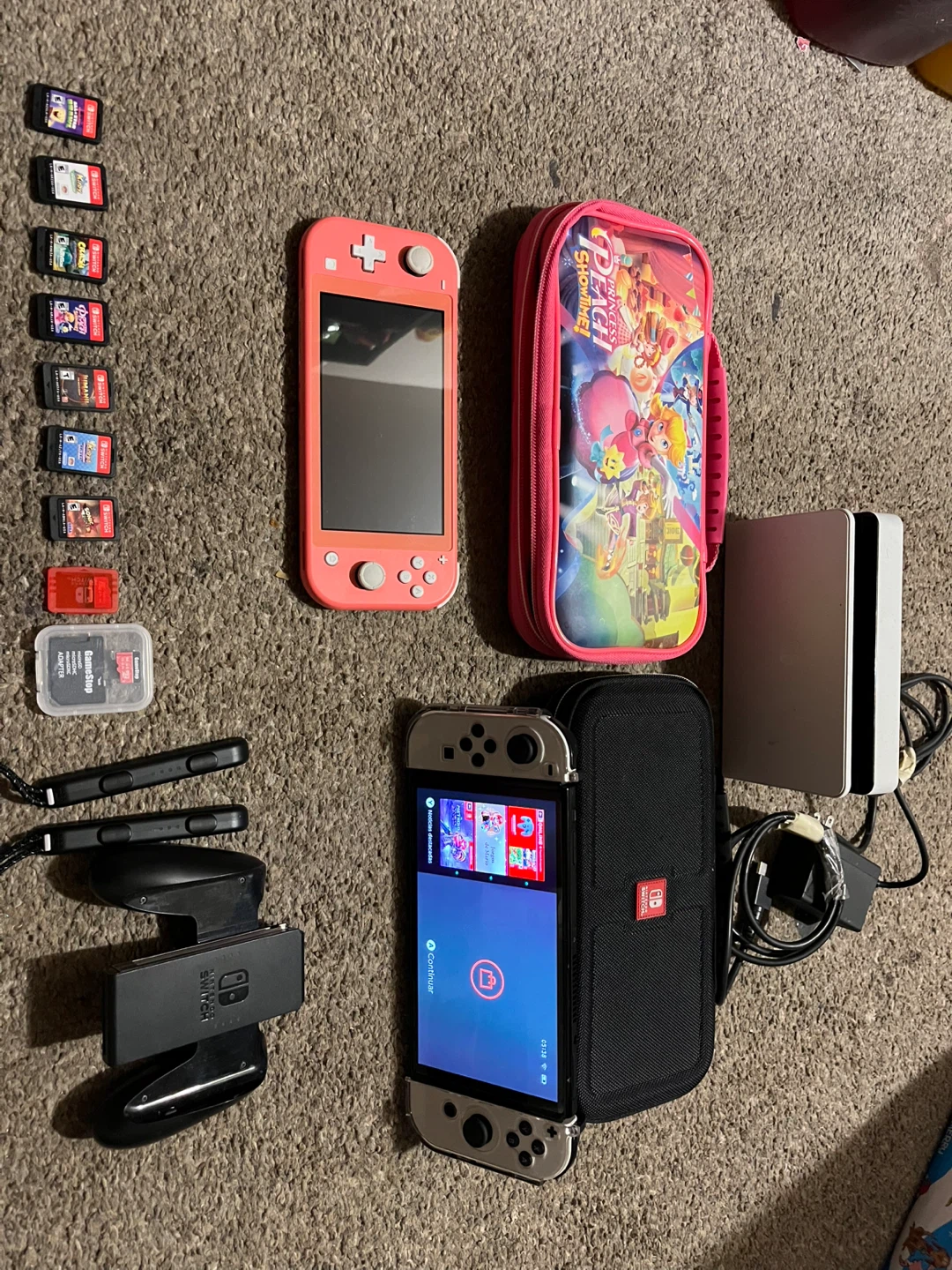 Nintendo Switch Bundle - Lite, Games & Accessories
