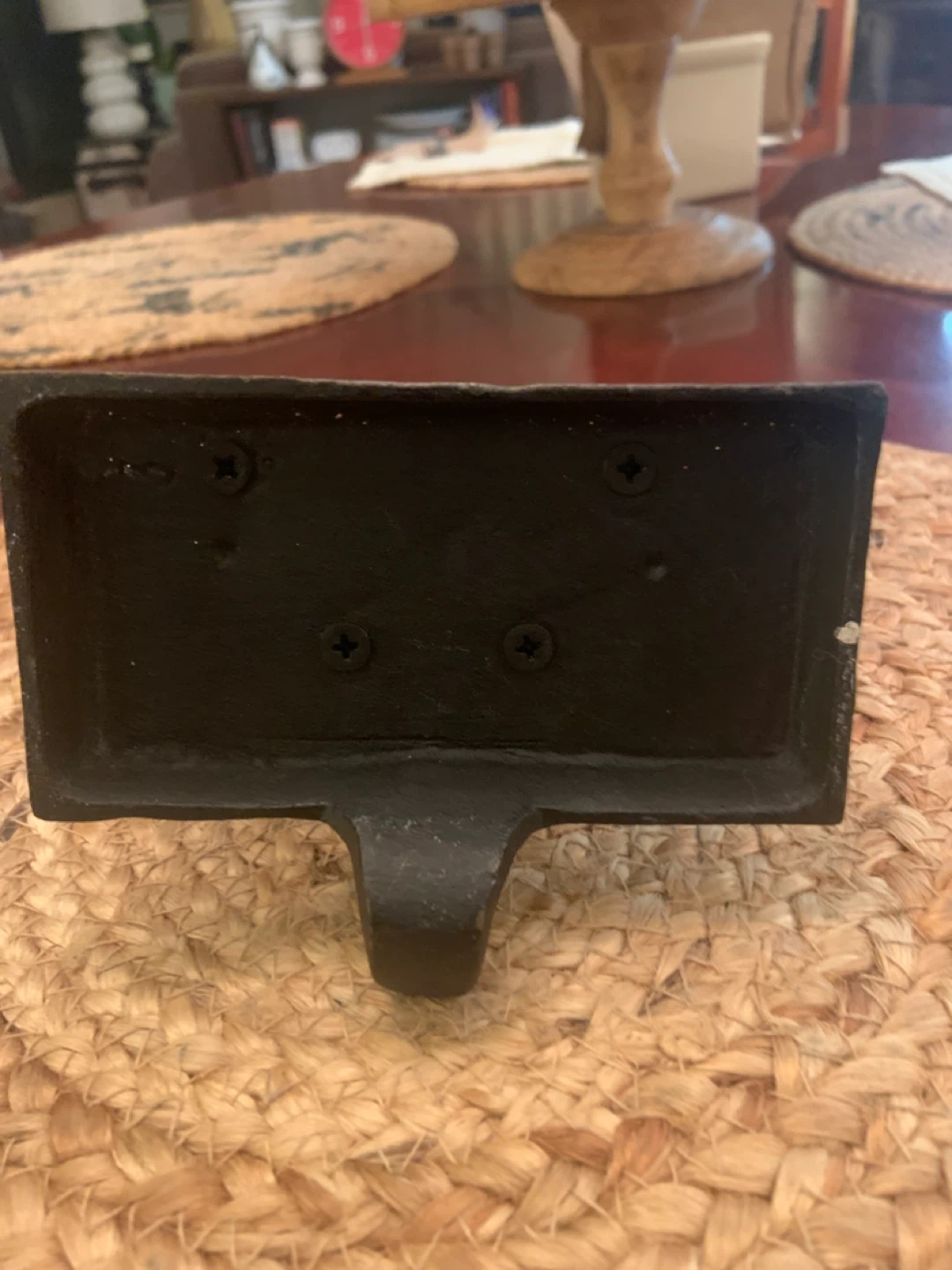 Cast Iron Deer & Tree Stocking Holder - photo 5