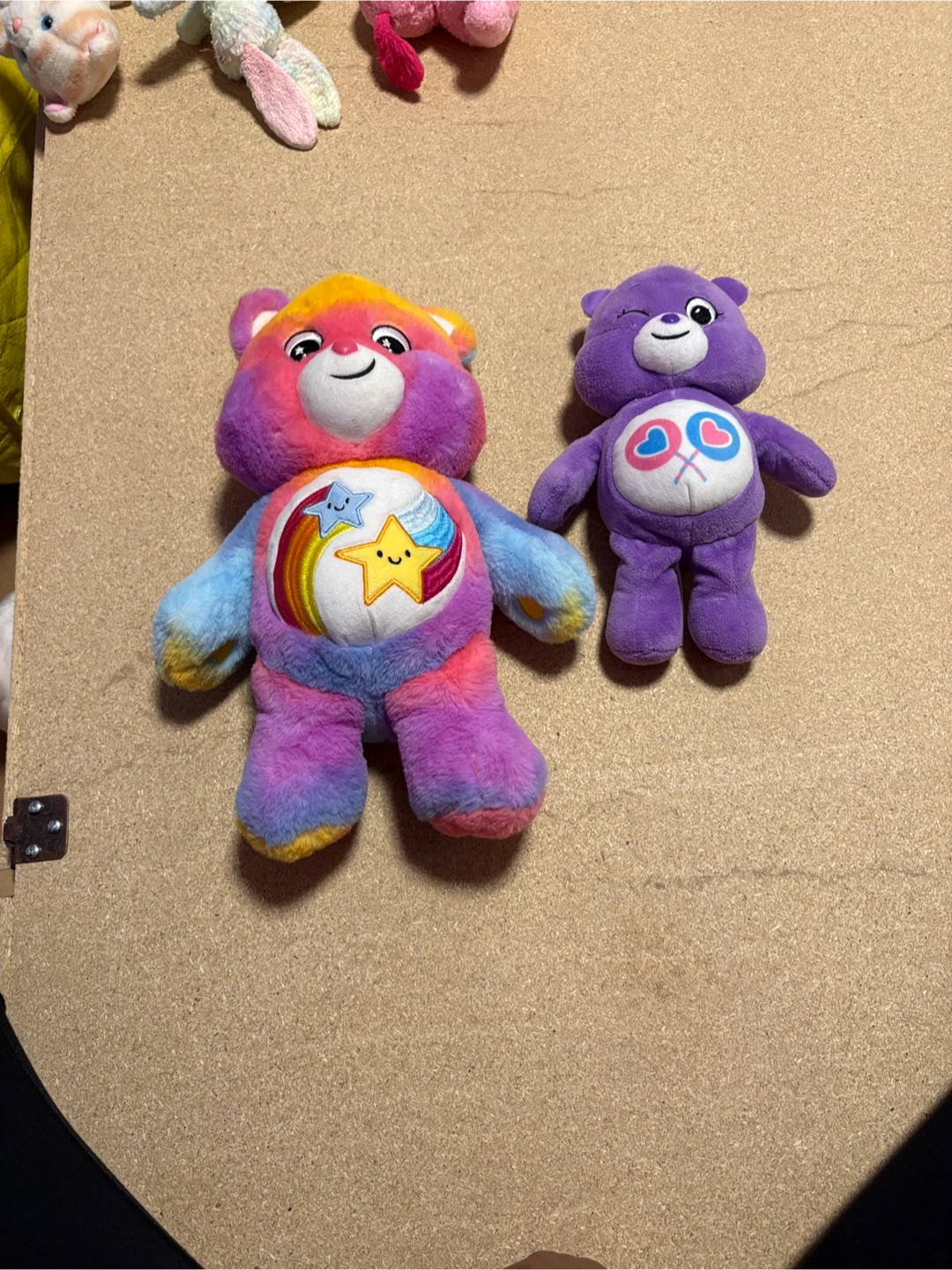 Care Bears Plush Toys - Rainbow & Purple