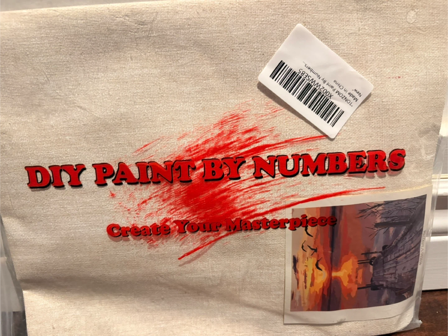 DIY Paint By Numbers Kit - New - photo 3