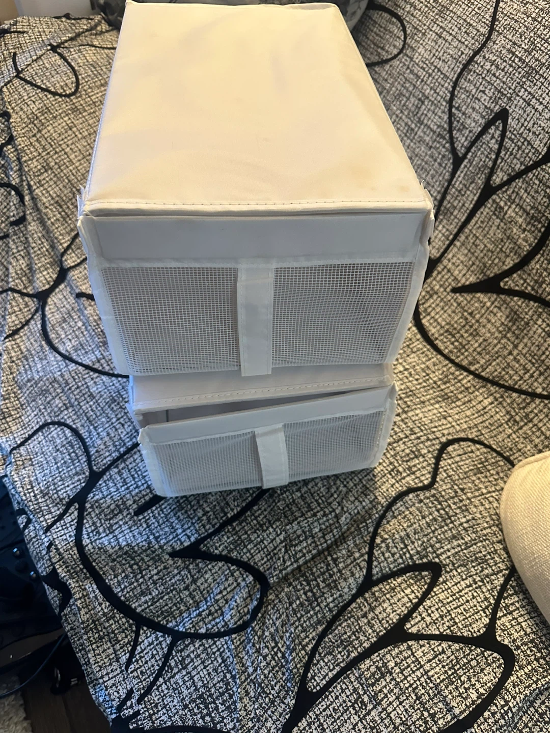 Ikea shoes box White  - Set of Two - photo 2